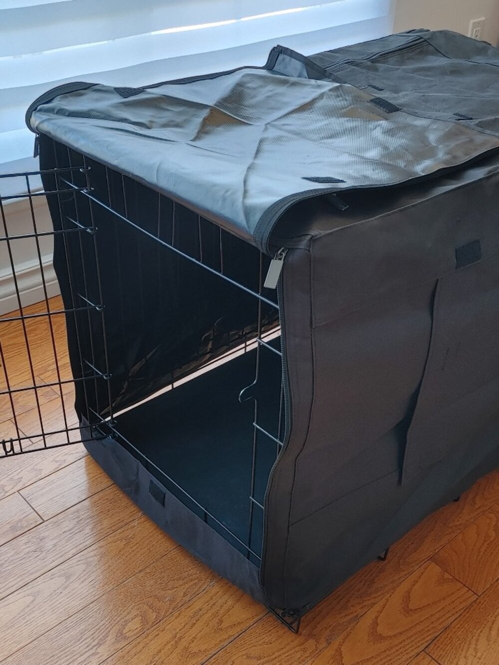 Dog crate breathable waterproof blackout cover (great condition!)
